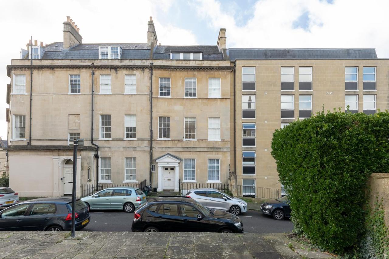 Stunning Georgian Apartment In Central Bath Exterior foto