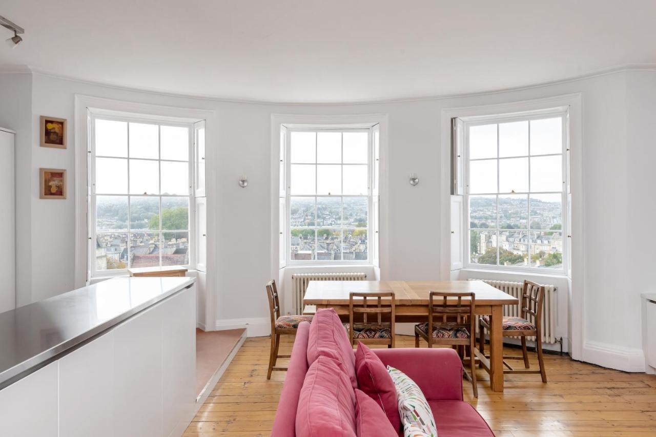 Stunning Georgian Apartment In Central Bath Exterior foto