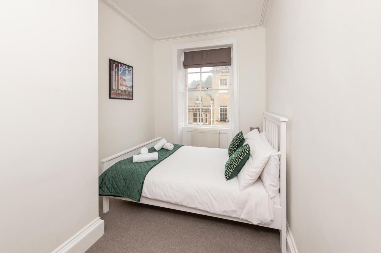 Stunning Georgian Apartment In Central Bath Exterior foto