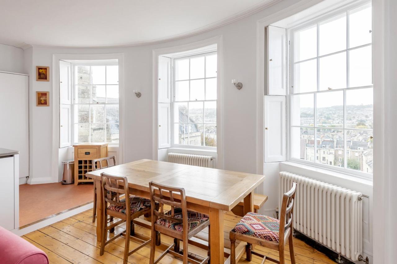 Stunning Georgian Apartment In Central Bath Exterior foto