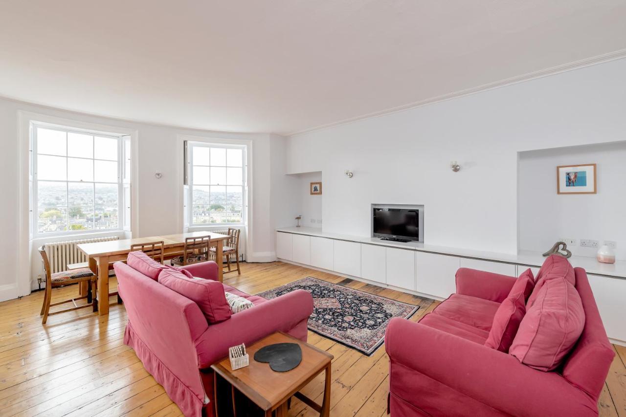 Stunning Georgian Apartment In Central Bath Exterior foto