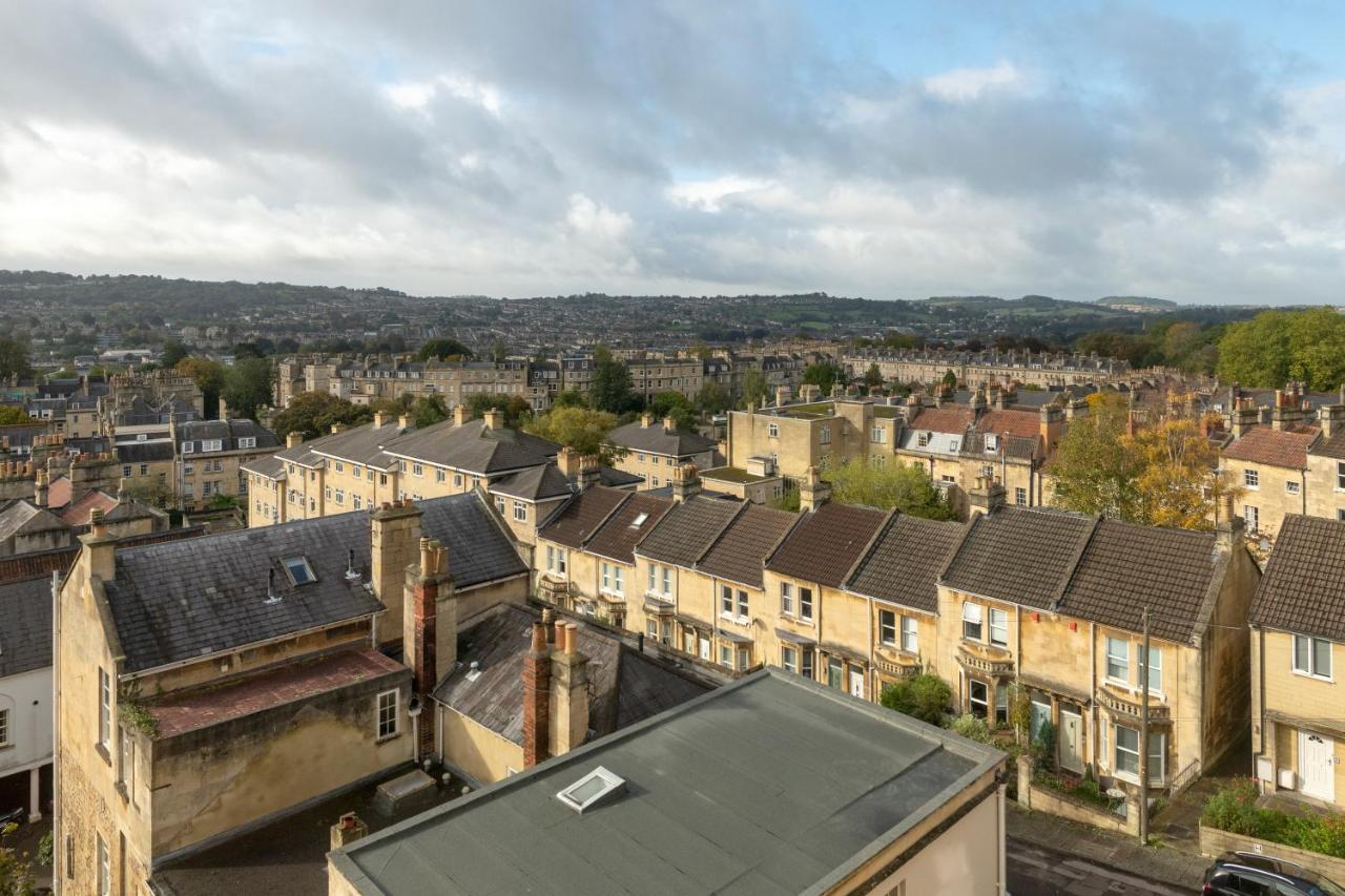 Stunning Georgian Apartment In Central Bath Exterior foto